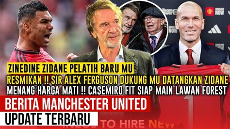 RESTU SIR ALEX SIR JIM RATCLIFFE MINTA RESTU ZIDANE PELATIH BARU MU