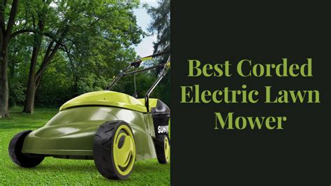 5 Best Corded Electric Lawn Mower Crafty Garden Mama