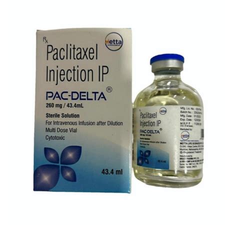 pacdelta  injection paclitaxel mg  dosage