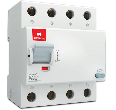 Havells Rccb A Type Fp 16 A Rating 300 Ma Senstivity Avrrom