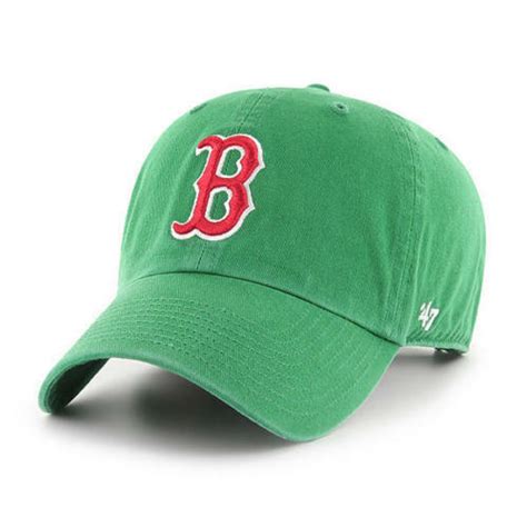 Boston Red Sox MLB '47 Green St. Patty's Clean up Slouch Hat Cap Mens ...