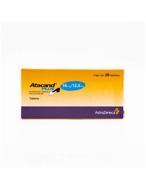 Buy On Mexico Atacand Plus 16 12 5 Mg With 28 Tablets Candesartan