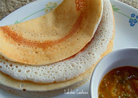 Lakshmi Canteen White Rice Dosa