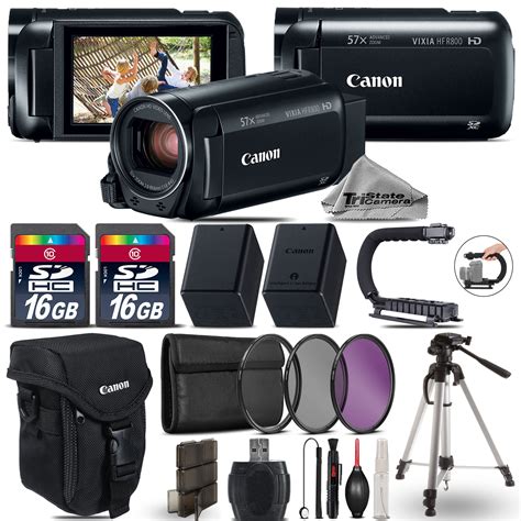 Canon Vixia Hf R 800 Hfr 800 Camcorder Black 32gb Essential