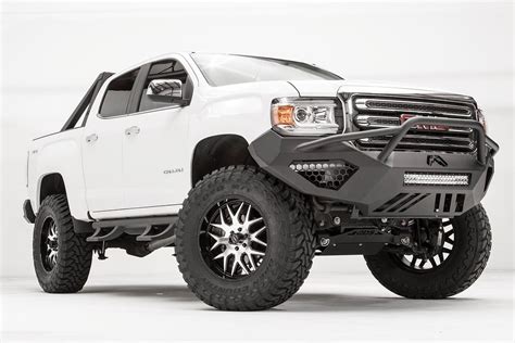 Fab Fours Gmc Canyon Vengeance Full Width Blacked Front Hd