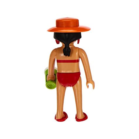 Playmobil 70300 Vacancière avec transat Multicolor