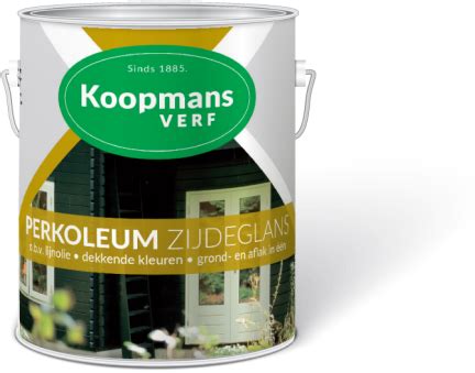 Koopmans Perkoleum Zijdeglans Dekkend Kopen SALE Tot 65 De Verfmenger