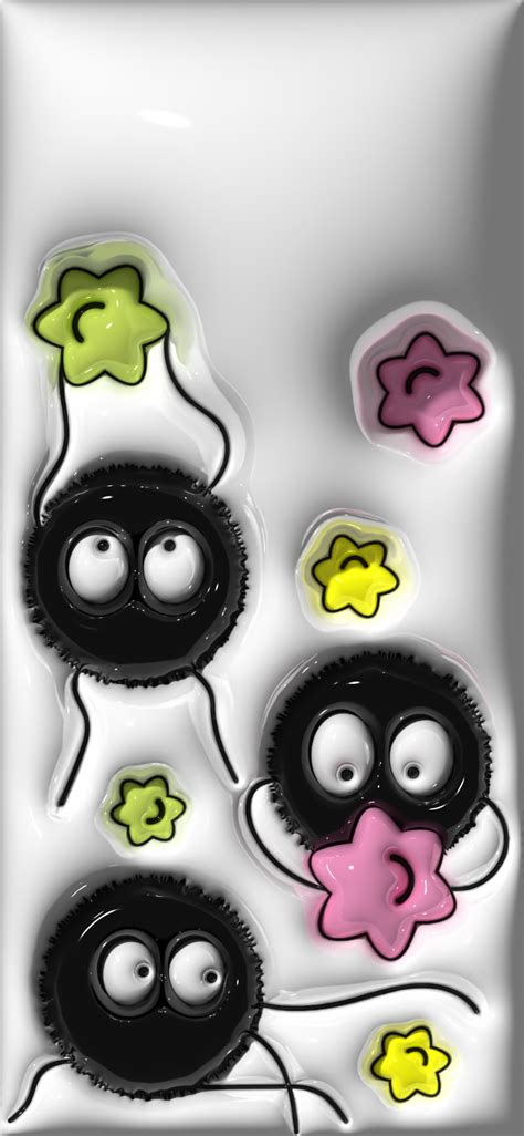 Soot Sprites 3d Wallpaper In 2023 Jelly Wallpaper Really Cool