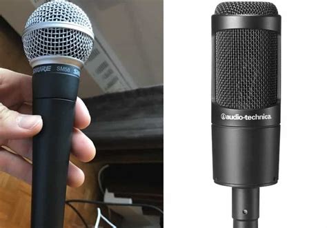 Whats The Difference Between A Dynamic And Condenser Microphone