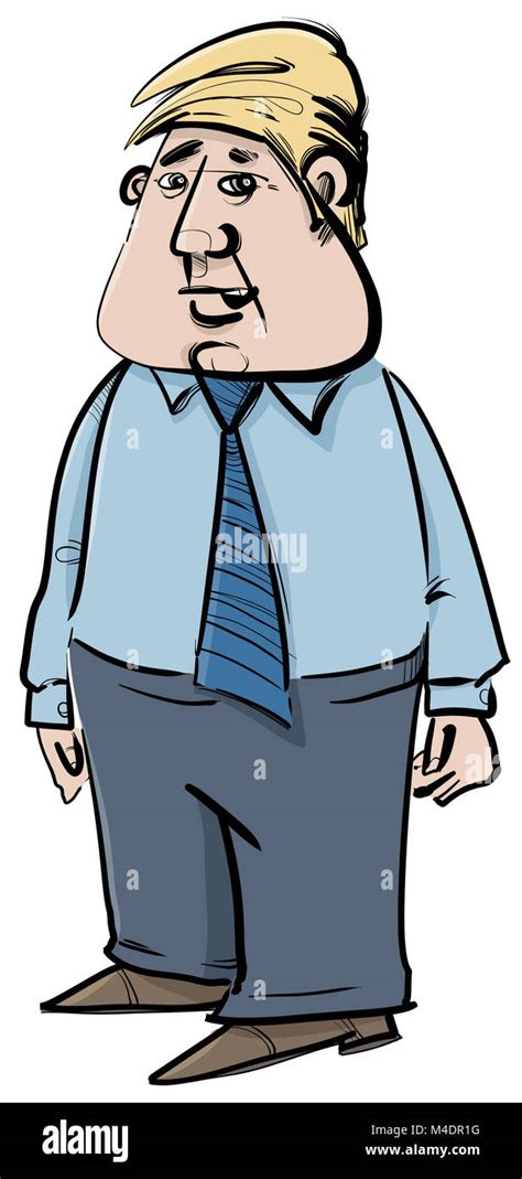 Businessman Caricature Sketch Stock Photo Alamy