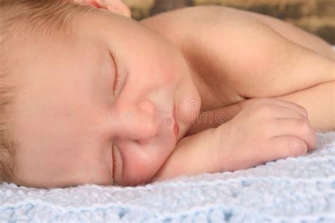 Sleeping Newborn Baby Stock Photo Image Of Love Offspring 23982602