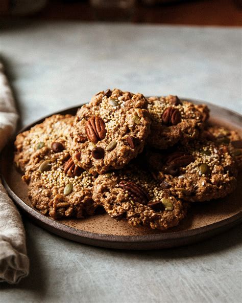 Nutty Vegan Breakfast Cookies Gluten Free The First Mess