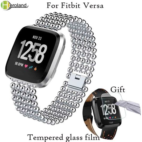 Correa De Repuesto De Acero Para Fitbit Versa Pulsera Inteligente De