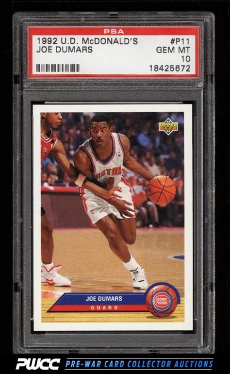 Auction Prices Realized Basketball Cards Upper Deck Mcdonald S Joe