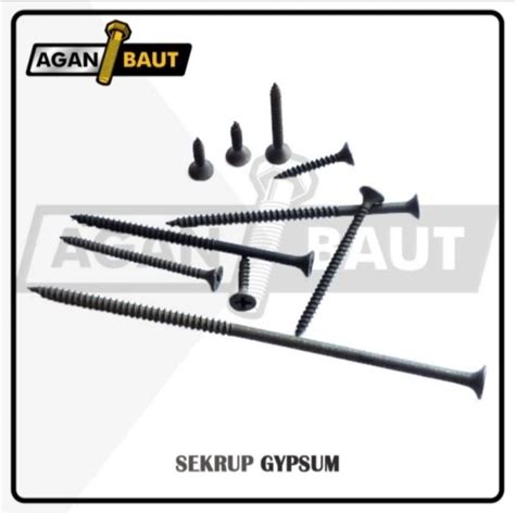 Jual Pcs Sekrup Gipsum Skrup Gypsum Drywall Screw X