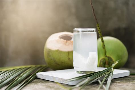 refreshing ideas      coconut water kor shots