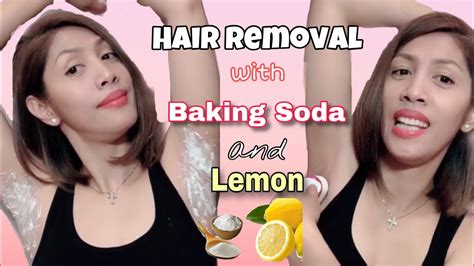 Permanent Hair Removal With Baking Soda And Lemon YouTube