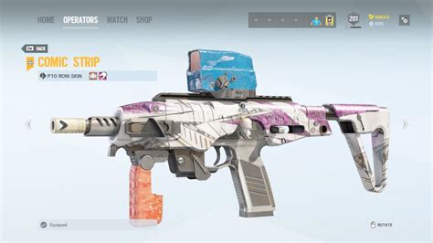 P10 Roni Legendary Skin. "Comic Strip". : r/Rainbow6