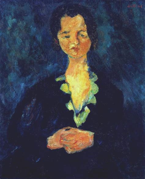 Self Portrait With Beard C Chaim Soutine Wikiart Org Chaim