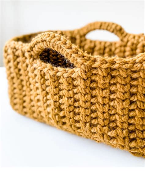 PATRÓN GRATIS Cesta Clásica de Picnic a Crochet Crochetisimo