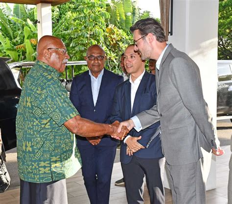 PRIME MINISTER RABUKA MEETS WITH THE EXECUTIVES OF TOTAL ENERGIES FIJI-(18-03-2023) | Office of ...