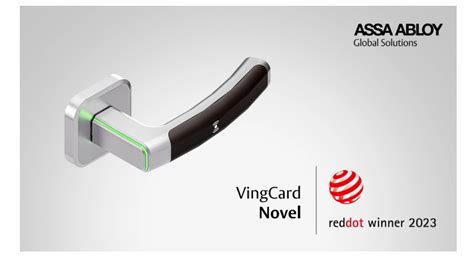 Assa Abloys Vingcard Novel Hotel Door Lock Wins 2023 Red Dot Design