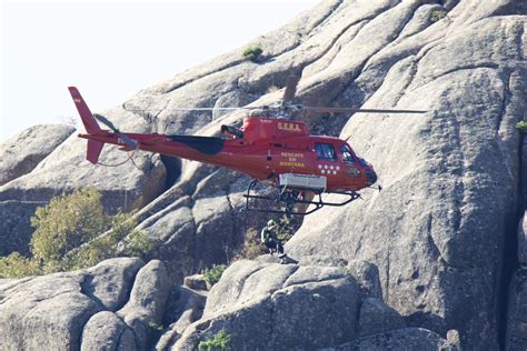 Rescatado en helicóptero un senderista herido en Torrelodones Zona