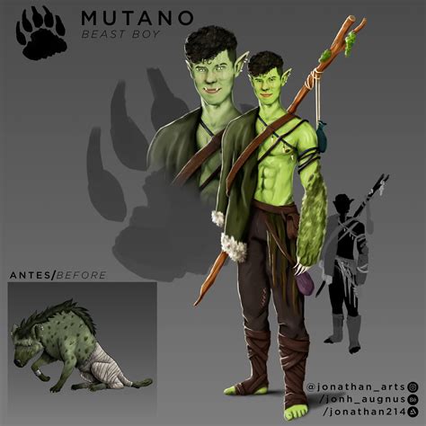 Artstation Beast Boy Medieval Rpg