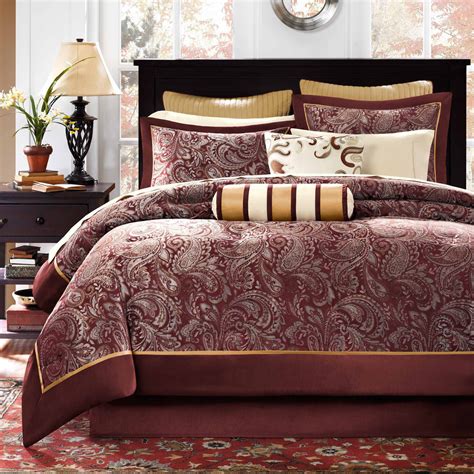 Home Essence Whitman Woven Jacquard 12 Piece Comforter Set Poly Filled