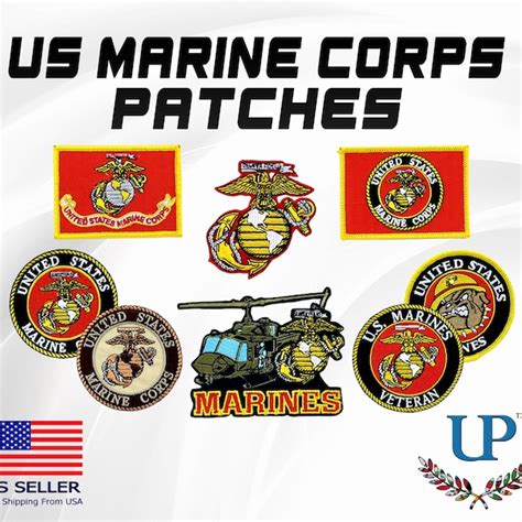 Us Marine Corps Patches Etsy