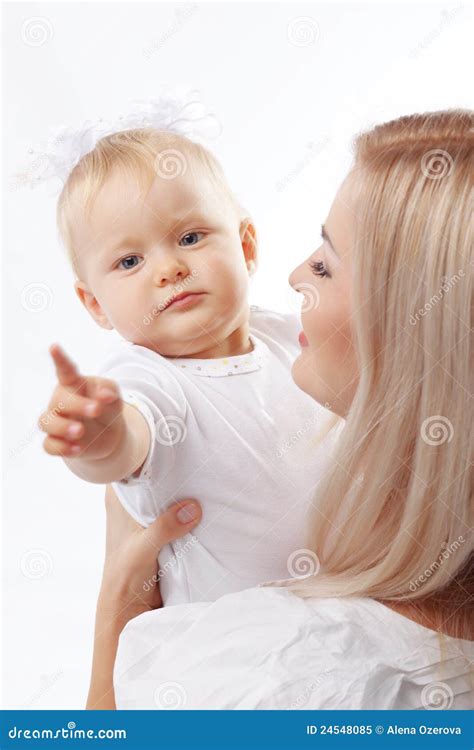 Mother With Baby Stock Image Image Of Child Happiness 24548085