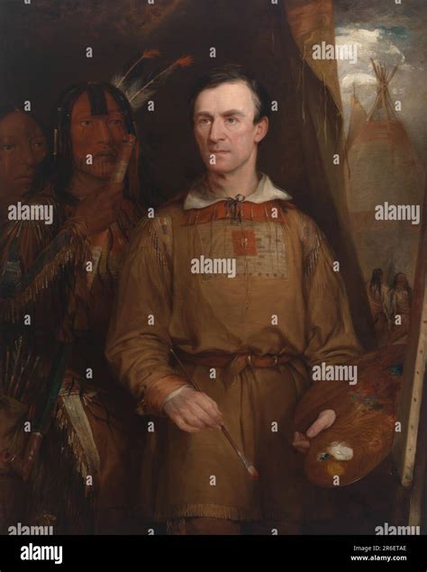 George Catlin Oil On Canvas Date 1849 Museum NATIONAL PORTRAIT