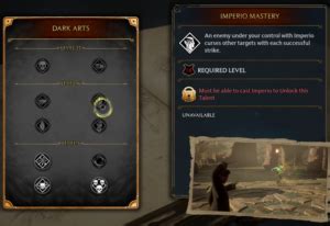 Hogwarts Legacy Imperio Mastery Talent Deltia S Gaming