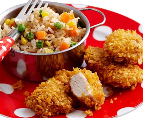 Cheesy Rice Bowl with Chicken Nuggets – Pizza Hub