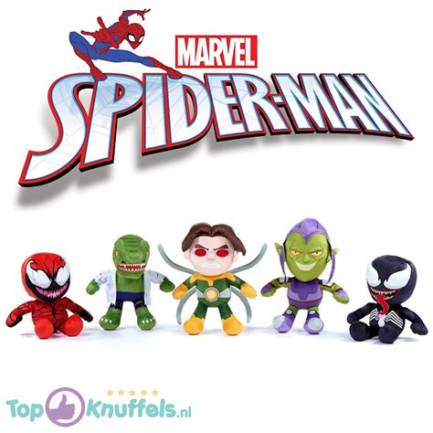 Spiderman Villains Pluche Knuffel 32 Cm Kopen Topknuffels Nl