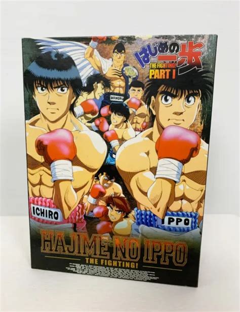 Hajime No Ippo The Fighting Anime Tv Series Dvd Part 1 Boxset R2 Jap