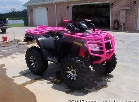 Arctic Cat Pink Four Wheeler Atv