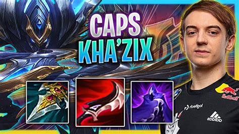 CAPS IS READY TO PLAY KHA ZIX JUNGLE G2 Caps Plays Kha Zix Jungle Vs