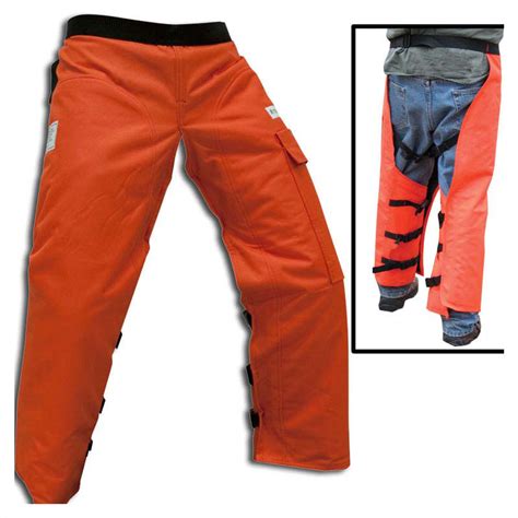 Forester Orange Apron Style Chainsaw Chaps Forester Shop