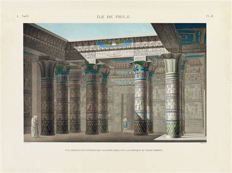 Description De L Gypte Description Of Egypt Pl Color Interior