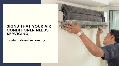 Signs That Your Air Conditioner Needs Servicing