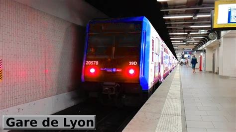 Gare De Lyon RER D Paris SNCF Z20500 YouTube