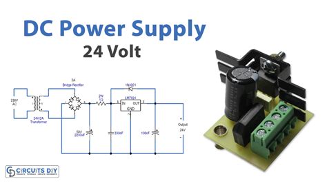 V Dc Power Supply Using Lm Ic