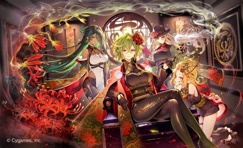 「shadowverseにて「剪定の咎人・マガチヨ」を描かせていただきました 緑」こーやふのイラスト