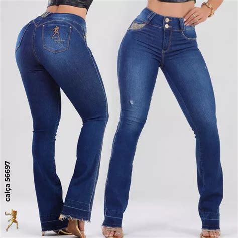 Cal A Jeans Feminina Flare Rhero Lan Amento Ref Frete Gr Tis