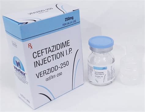 Ceftazidime 250mg Injection 1 Vial Prescription Rs 71 Vial ID