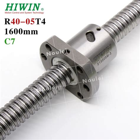 Hiwin Fsi 4005 C7 1600mm Ball Screw 5mm Lead With R40 5t4 Fsi Ballnut