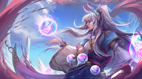 Fan art - Spirit Blossom Syndra by mamoriart on DeviantArt