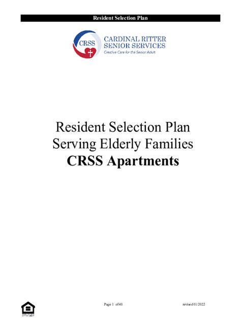 Fillable Online Chapter 4 Waiting List And Tenant Selection HUD Fax