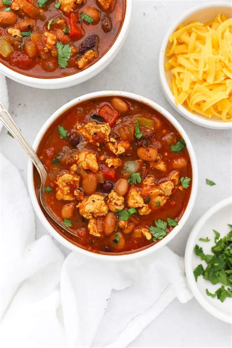 Easy Chicken Chili • One Lovely Life